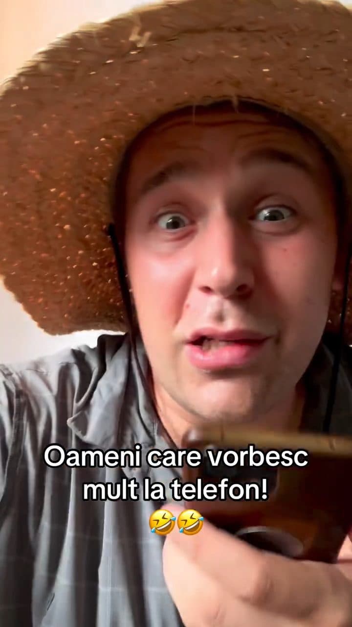 Da voi aveți oameni care vorbesc doar ei? aha!